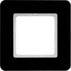 Рамка одинарная Berker Q.7 черный 10116076, , Тип товара:: Рамка, Гарантия:: 12 месяцев, Единицы измерения:: шт, Цвет: Черный, Материал: Стекло