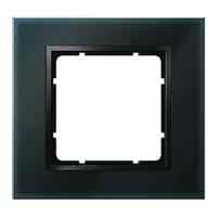 Рамка одинарная B.7 стекло, черный 10116616, , Единицы измерения:: шт, Гарантия:: 12 месяцев, Тип товара:: Рамка, Цвет: Черный, Материал: Стекло