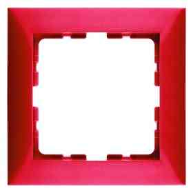 Рамка одинарная S.1 красный глянцевый 10118962